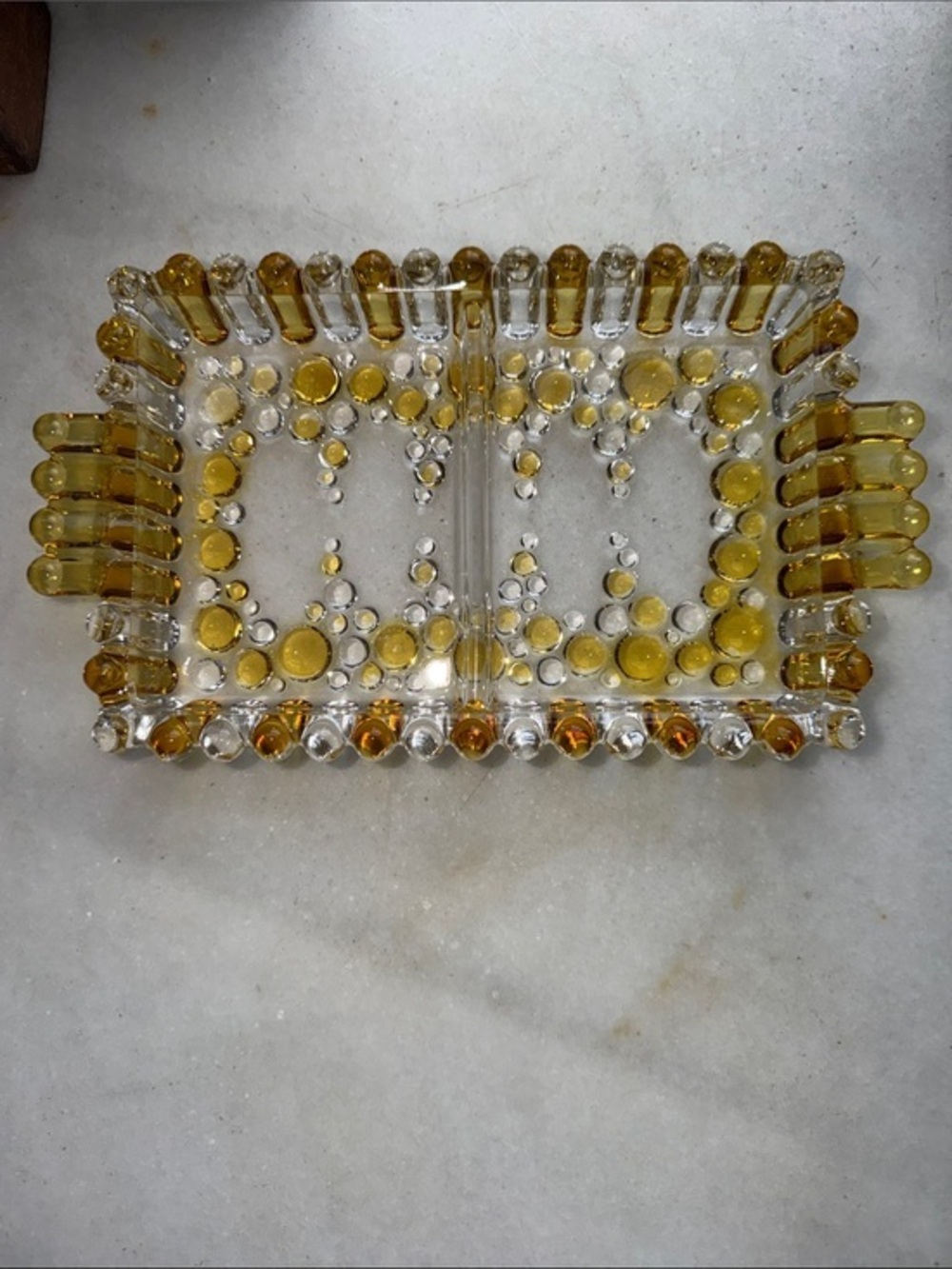 Vintage Walther Glas Bolero Divided Dish